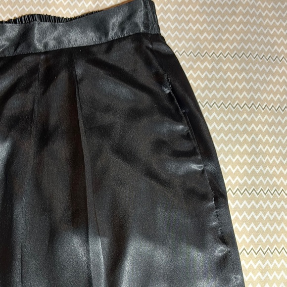 Vintage Bonnie & Norma Black Wide Leg Pants - Picture 3 of 7